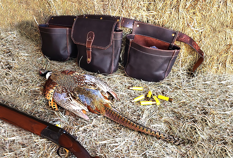 Bird Bag Three Pouch Oil Tanned BB-101