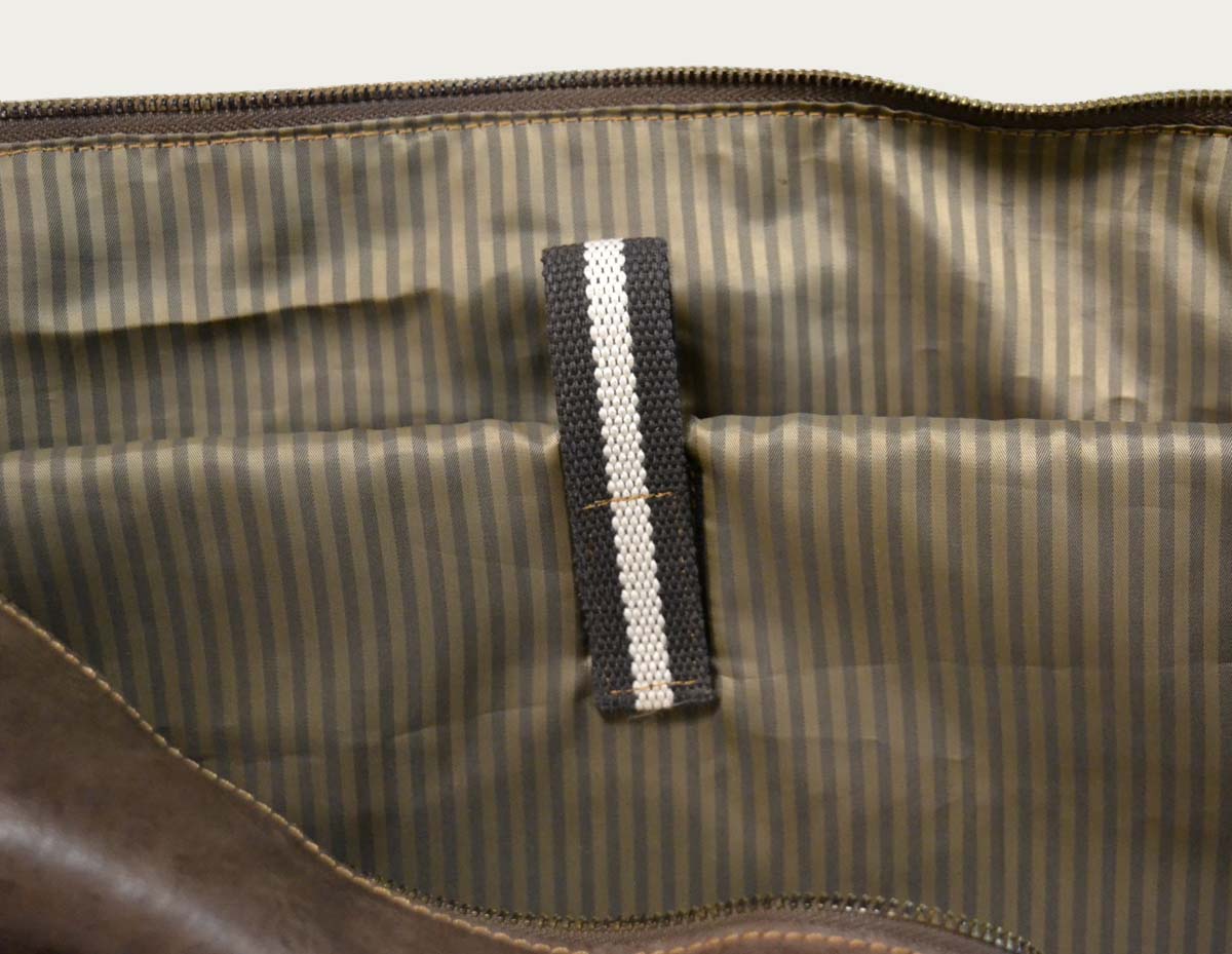 Leather Duffle Bag English Style ON-408 Free Shipping - Leatherlink