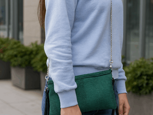 Cross Body Leather Clutch CL-79