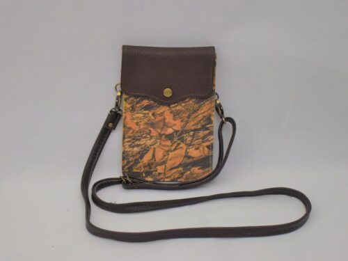 Crossbody Camo Leather Cell Phone CPP-154