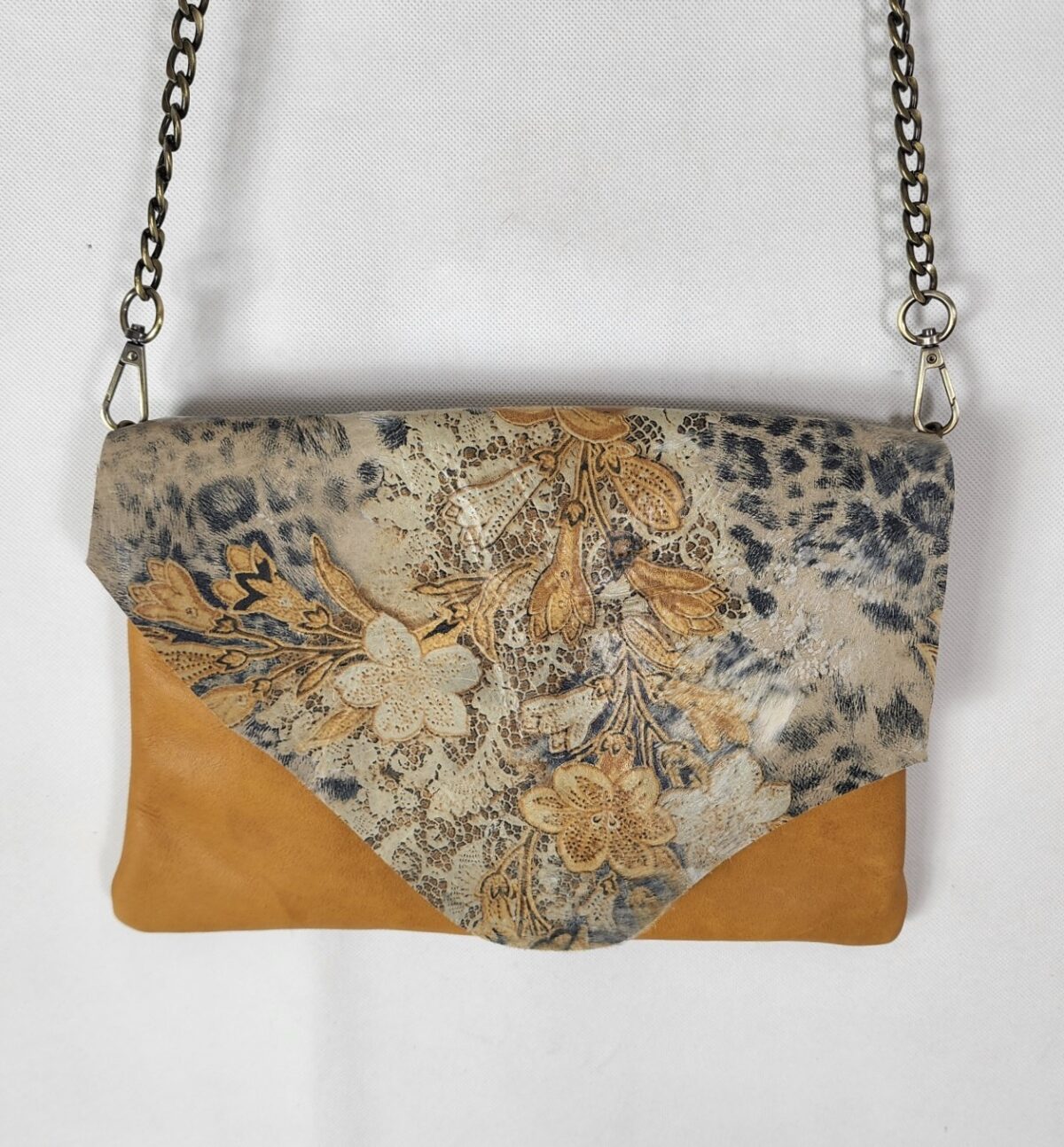 Serigraph Boho Ladies Leather Clutch CL-172
