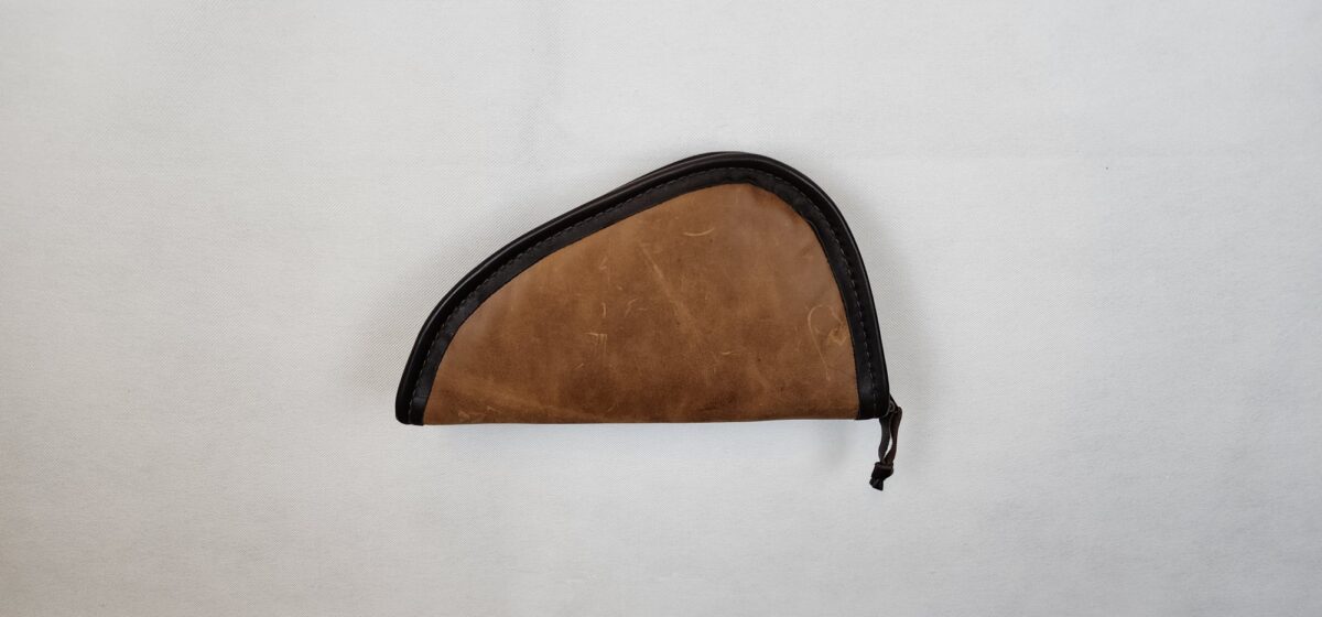 Medium Pistol Case Solid Leather MP-550 - Image 2