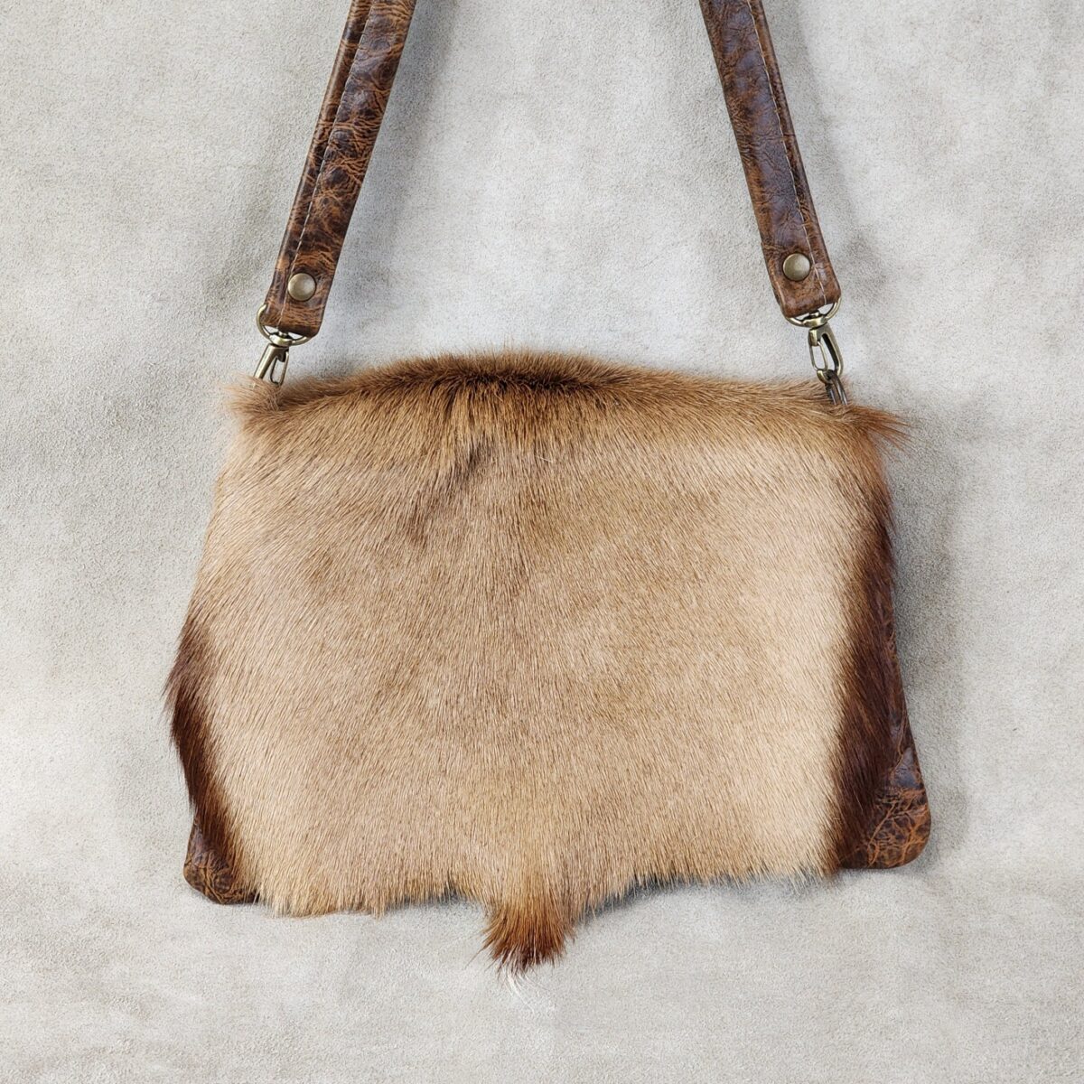 Crossbody Clutch with Springbok Accent CL-215 - Image 3