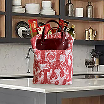 Reusable Shoppers Bag red