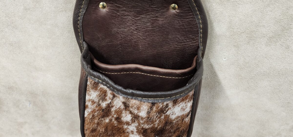 Handmade Western Shotgun Shell Pouch USA DSB-2036 - Image 4