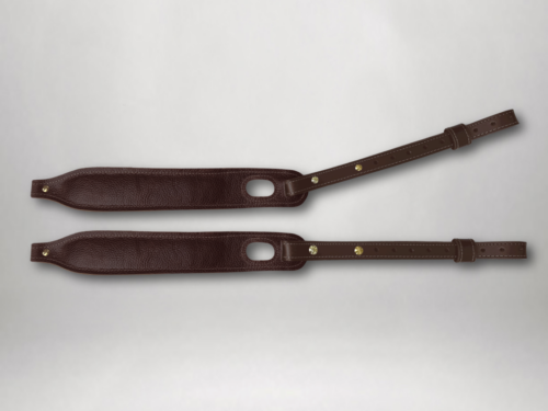 Buffalo Leather Articulating Adjustable Gun Strap CS-103