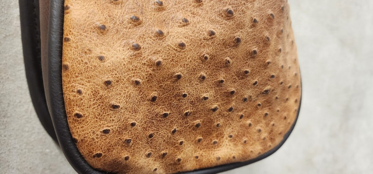 Handmade Leather Double Shell Pouch DSB-2041 - Image 5