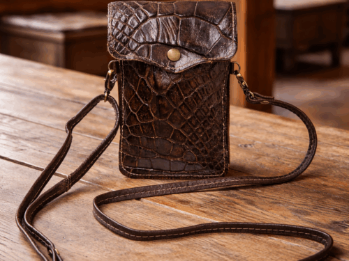 Genuine Alligator Cell Phone Purse CCP-4018