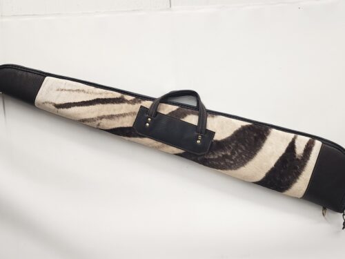 Burchell's Zebra Hide Shotgun Case – 46" Interior Length